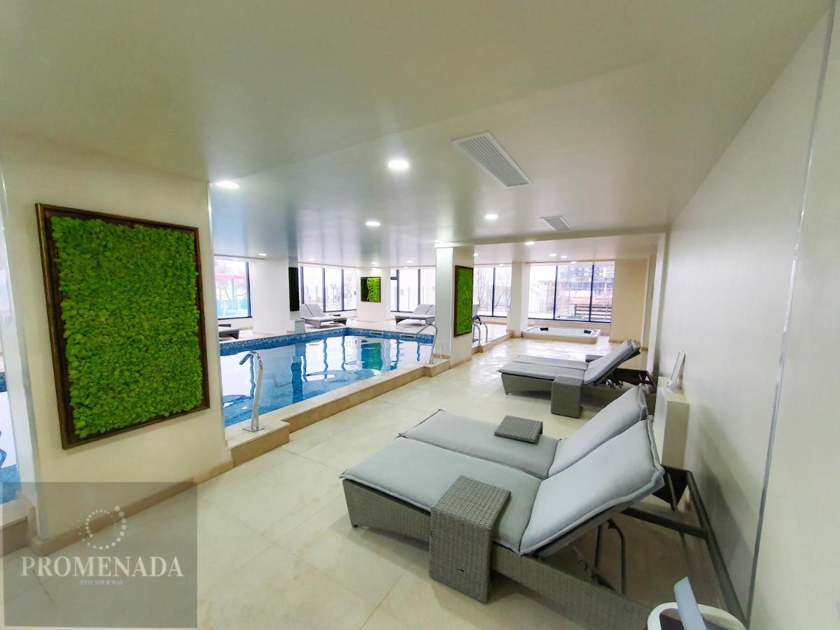 Sunrise Aparthotel Pool & Spa Mamaia Nord Năvodari المظهر الخارجي الصورة
